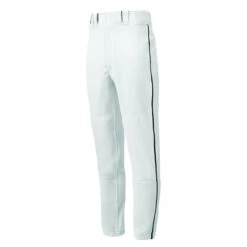 Mizuno Youth Select Piped Pant - 350149 -Baseball Gear Store 350149 wh bk