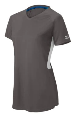 Mizuno Girls Comp Short-Sleeve V-Neck Jersey -Baseball Gear Store 350584 3Y00