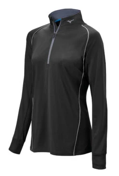 Mizuno Womens Comp 1/2 Zip Hitting Top -Baseball Gear Store 350589 9090