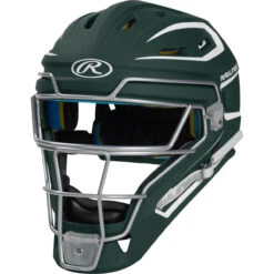 Rawlings Two Tone Matte Catchers Helmet CHMACH -Baseball Gear Store CHMACH DG7 5