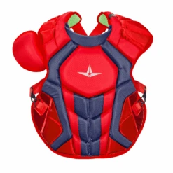 All-Star All Star SEI Certified System 7 Axis Adult Chest Protector CPCC40PRO -Baseball Gear Store CPCC40PRO RED NAVY