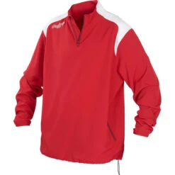 Rawlings FORCEJ Quarter-Zip Jacket -Baseball Gear Store FORCEJ S 1