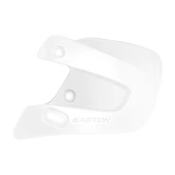 Easton Baseball Helmet Extended Jaw Guard -Baseball Gear Store JAW GUARD WH A167517 LHB OUTSIDE