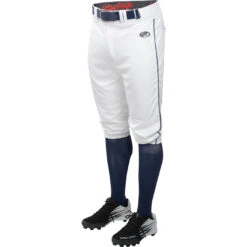 Rawlings Launch Youth Piped Knicker Pant YLNCHKPP -Baseball Gear Store LNCHKPP W N
