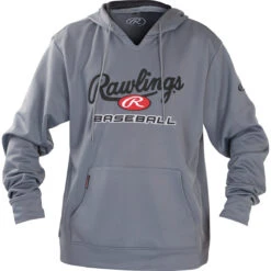 Rawlings PFHPRBB Fleece Hoodie -Baseball Gear Store PFHPRBB GR 1