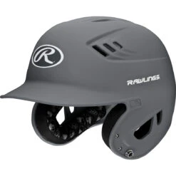 Rawlings R16 Series Matte Batting Helmet R16MS -Baseball Gear Store R16MS GR 3quarterleft