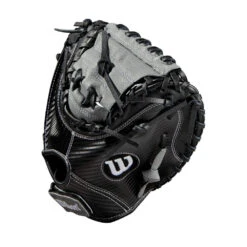 Wilson A360 31.5 Inch Youth Catchers Mitt -Baseball Gear Store WBW100190 2 A360 Baseball 315 Black Grey.png.cq5dam.web .1200.1200