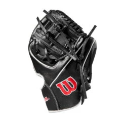 Wilson 10 Inch Infield Training Glove -Baseball Gear Store WBW100909 2 WILSON A1 IF TRAINER 10 Boys Black White Red.png.cq5dam.web .1200.1200