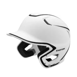 Easton Z5 2.0 Matte Two-Tone Baseball Helmet -Baseball Gear Store Z5 2.0 HELMET MATTE 2TONE WHBK A168508WHBK 3QTR L