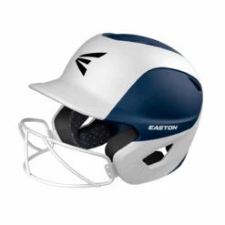 Easton Ghost Matte Two Tone Fastpitch Softball Helmet With Mask -Baseball Gear Store ghost wh na