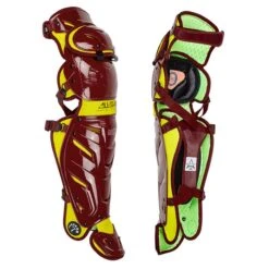 All-Star All Star Adult System7 Axis LG40WPRO 16.5 Inch Leg Guards -Baseball Gear Store lg40pro mago